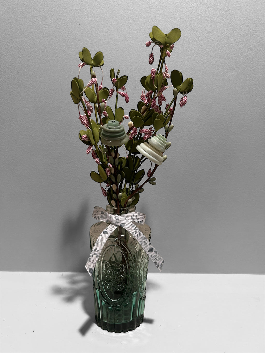 Sage & Seafoam Vintage-Style Bouquet