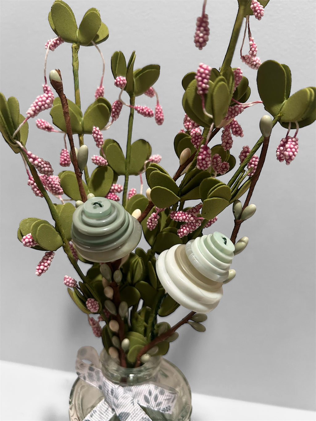 Sage & Seafoam Vintage-Style Bouquet