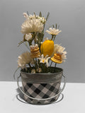Sunshine & Gingham Farmhouse Bouquet