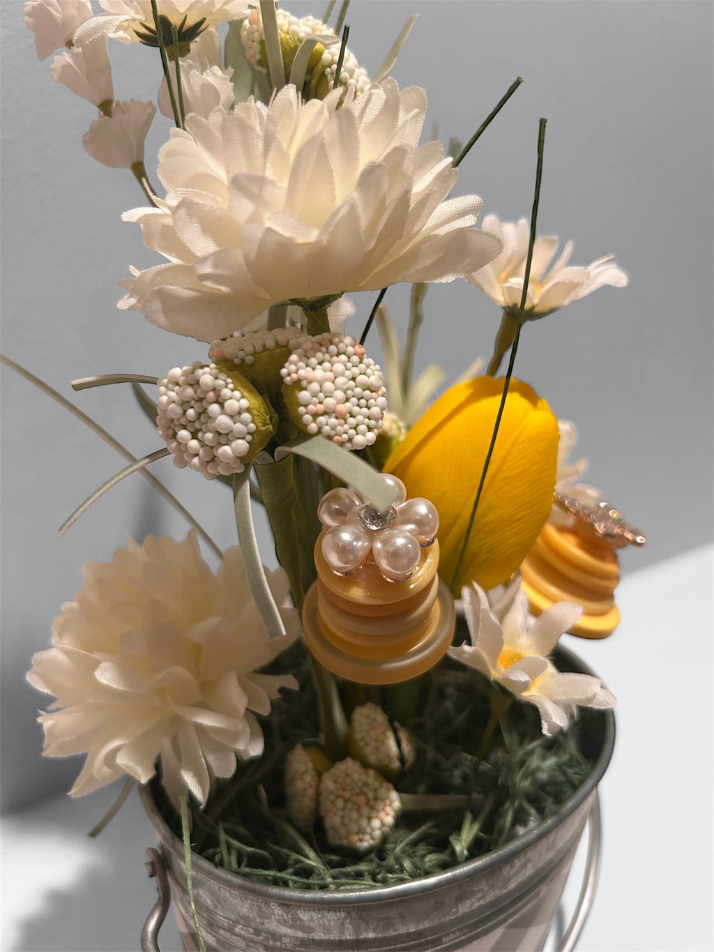 Sunshine & Gingham Farmhouse Bouquet