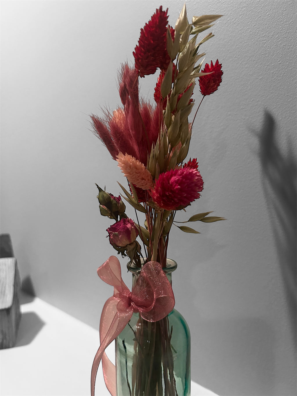 Crimson & Clover Dried Wildflower Bouquet