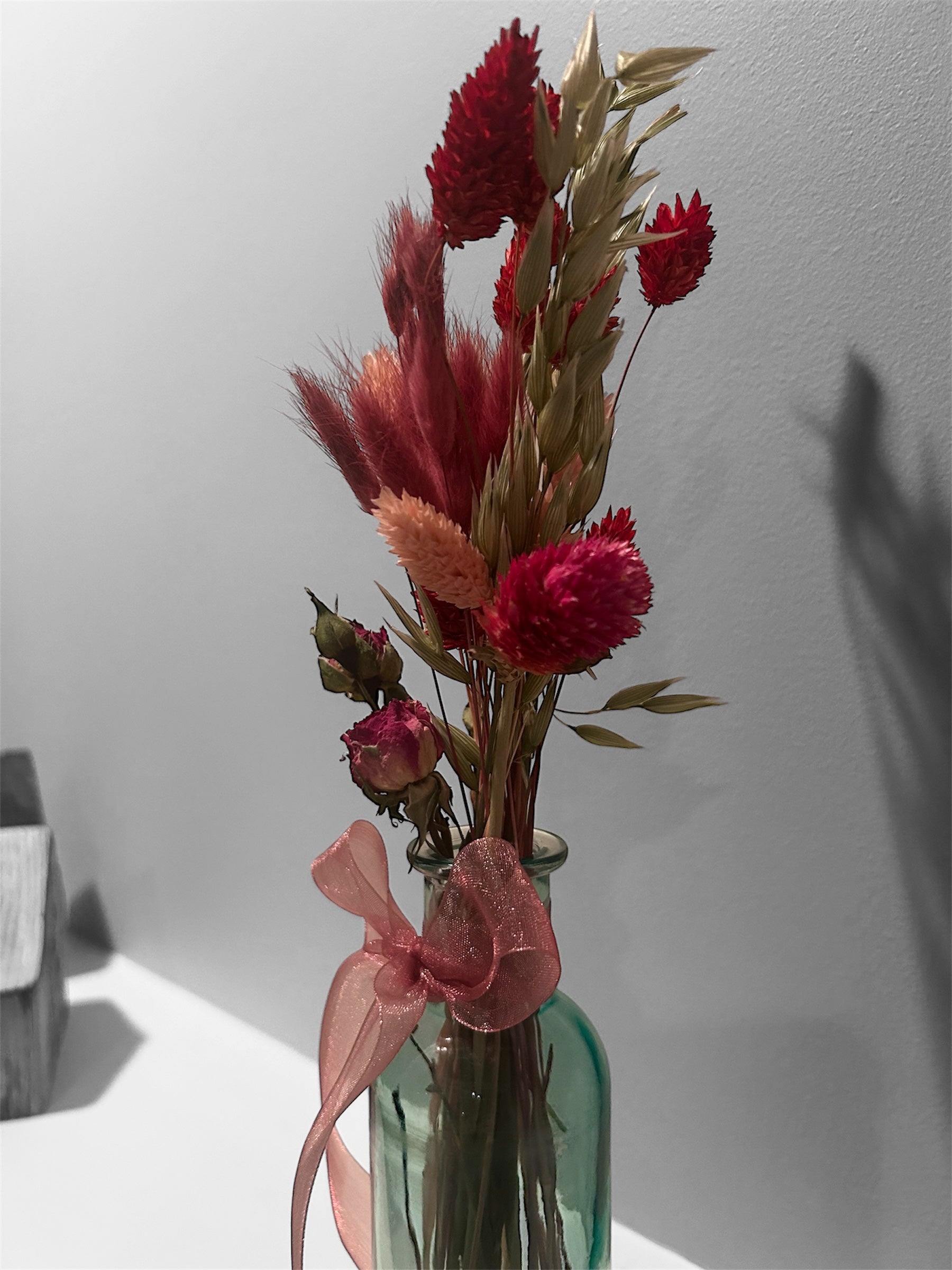 Crimson & Clover Dried Wildflower Bouquet