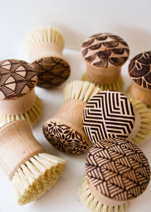 Beech Wood Scrub Brush | Vegetable Brush