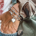 Cross Chain Bracelet