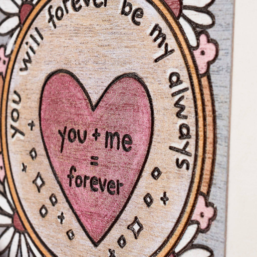 Forever Block Sign