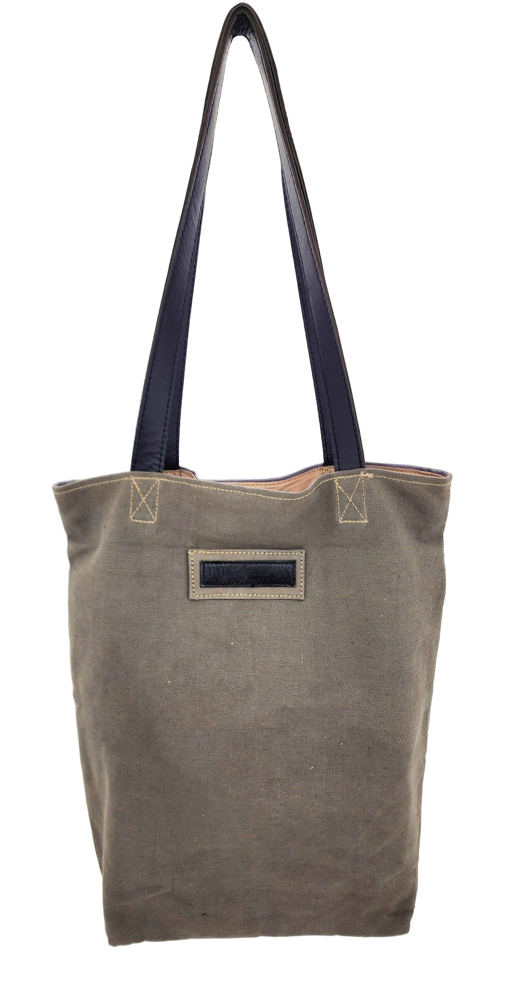 Farmer's Market Recycled Military Tent Tote