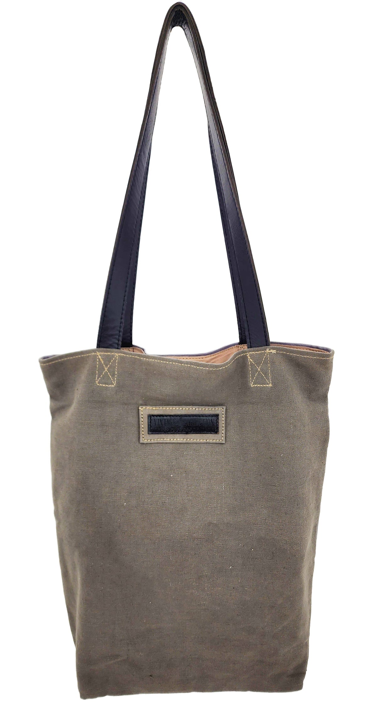 Farmer's Market Recycled Military Tent Tote