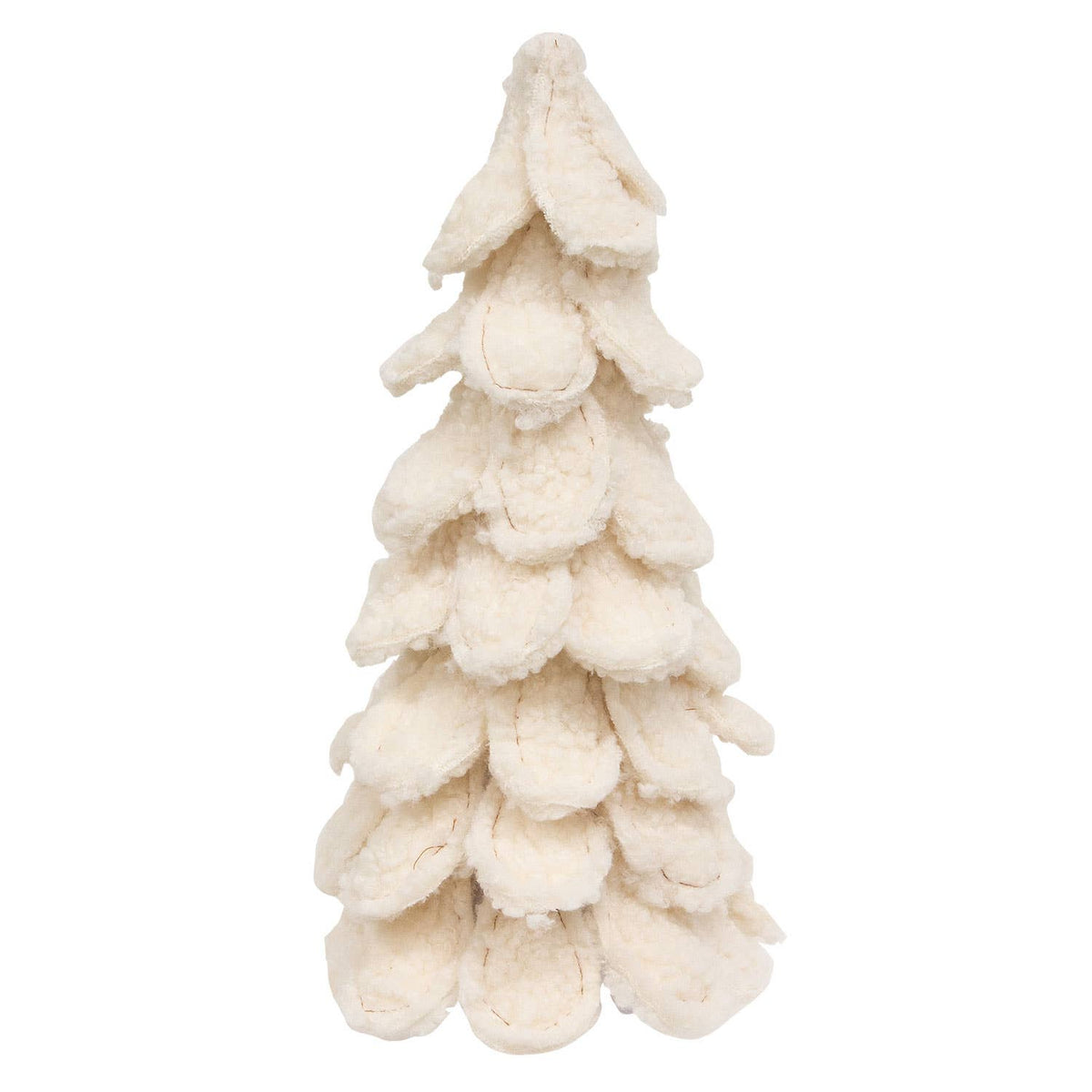 White Sherpa Christmas Tree - 13.5"