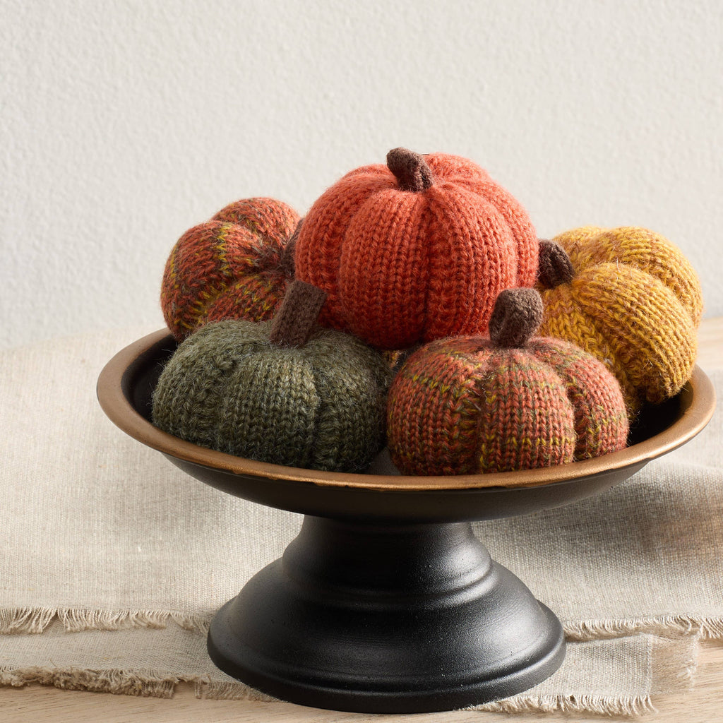 Cozy Knit Pumpkins – Handcrafted Fall Decor