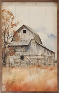 Rustic Barn in Fall