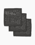 Good Morning Coffee Dishcloth Set
