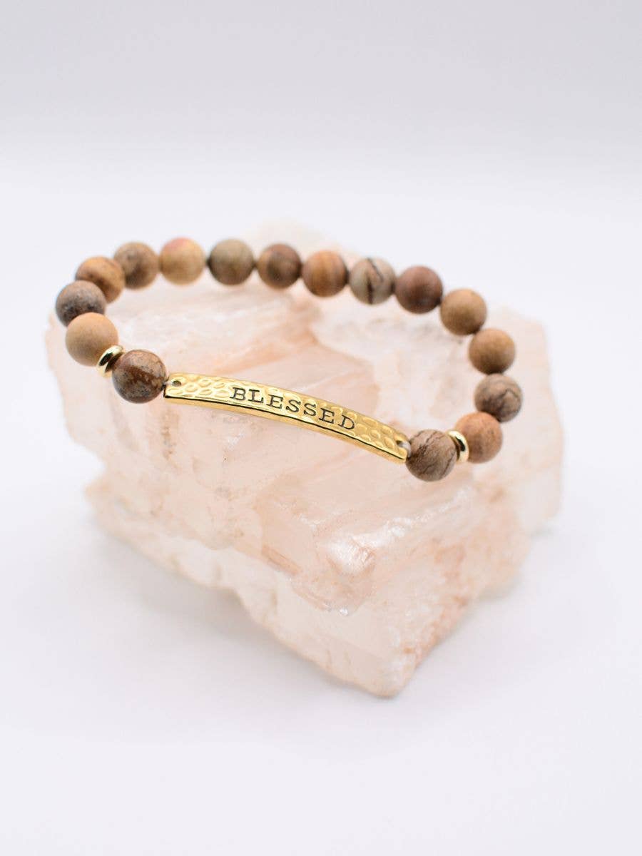 Blessed Christian Jewelry - Inspirational, Faith Bracelet
