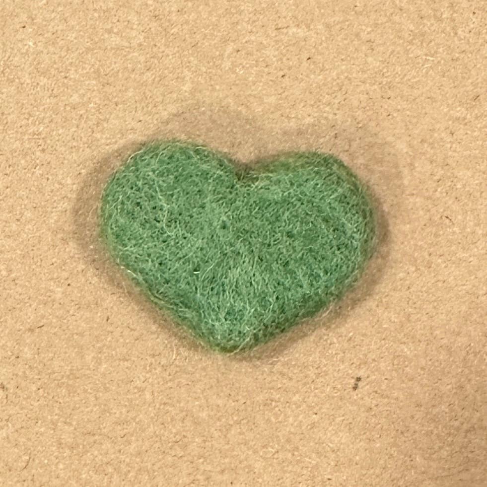 Pocket Hug with Felted Heart Gift