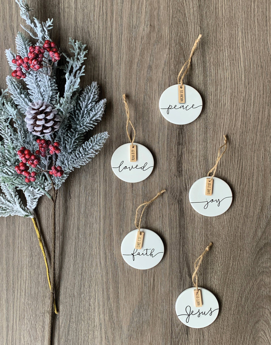 🎄 LCP Christmas Ornament Simply Faith