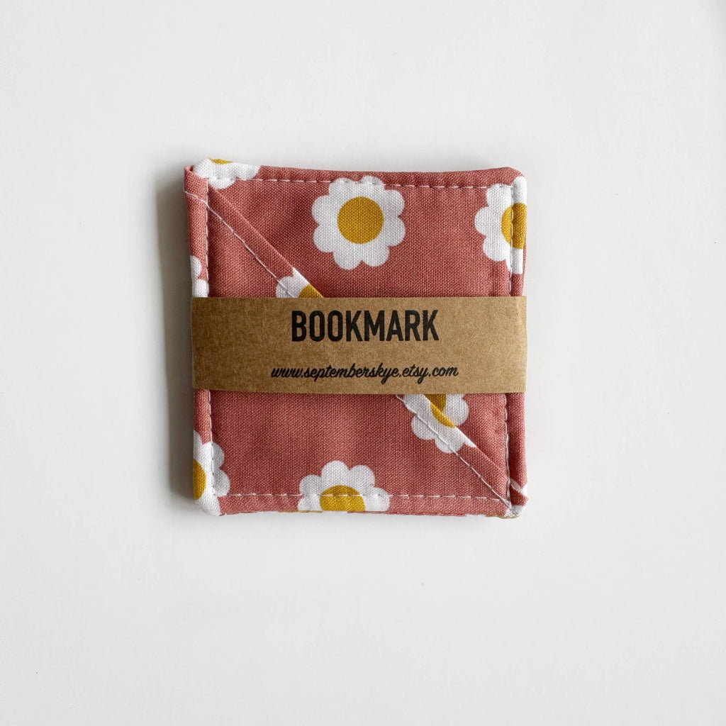Corner Bookmark - book lover gift - various patterns