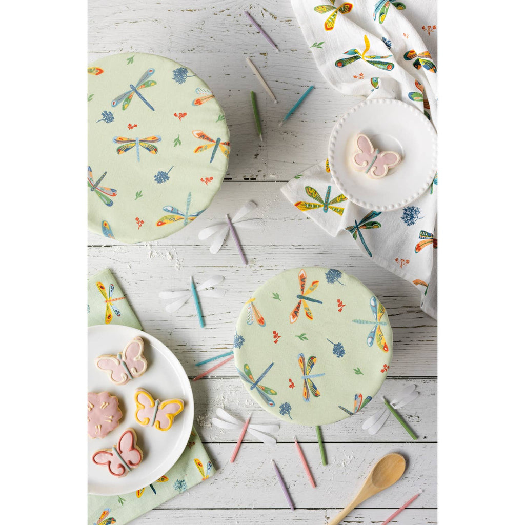 Dragonfly Bowl Covers Set of 2