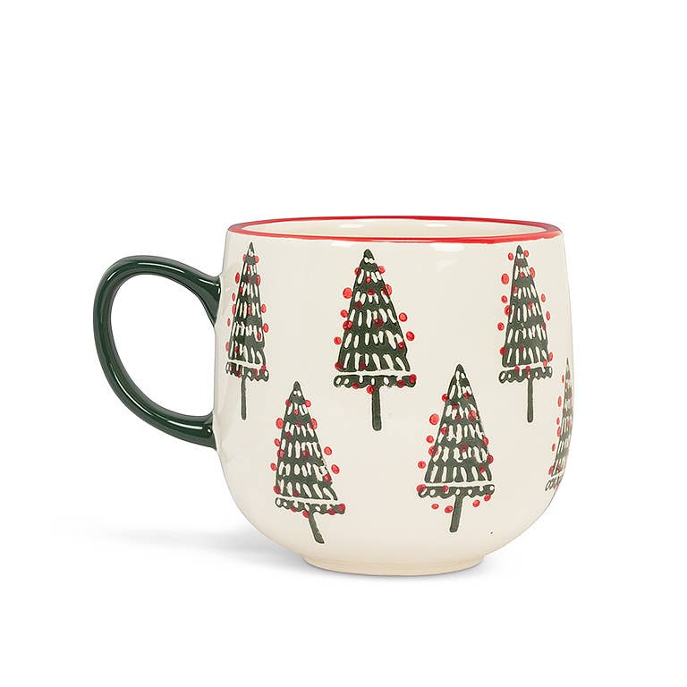 Christmas Tree Rounded Mug