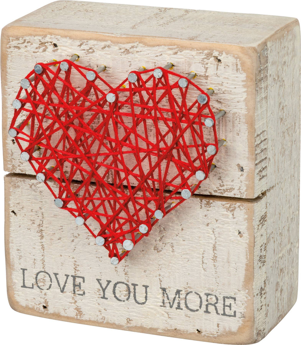 Love You More String Art