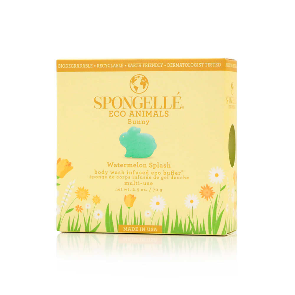 Bunny Eco Animals Kids Body Buffer| Bath 