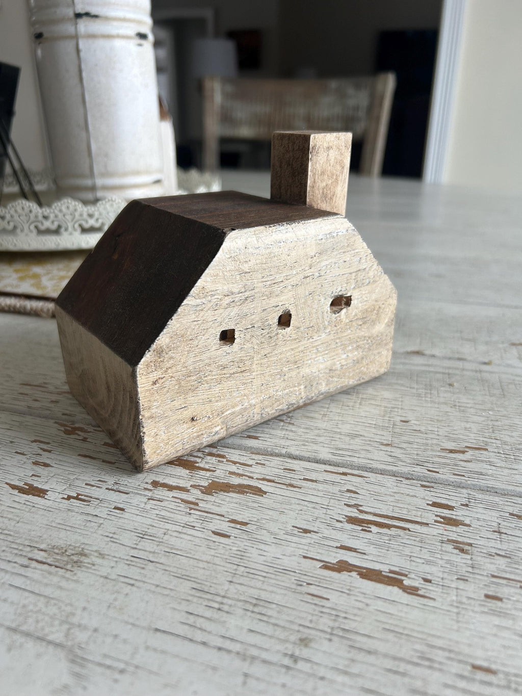 Rustic Distressed Wooden House