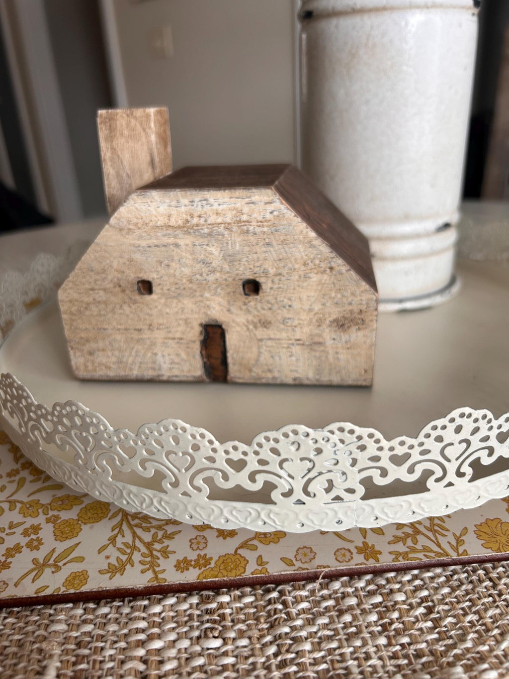 Rustic Distressed Wooden House